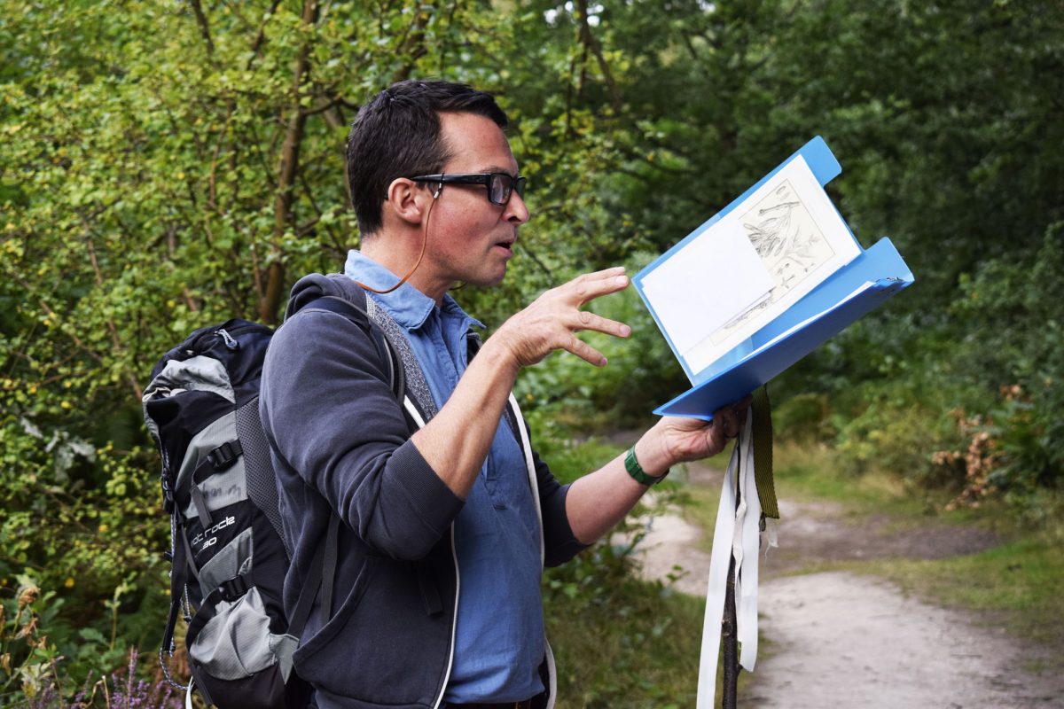 Adam Chodzko, Ash Walk, 2018. Photo: Rosie Lonsdale