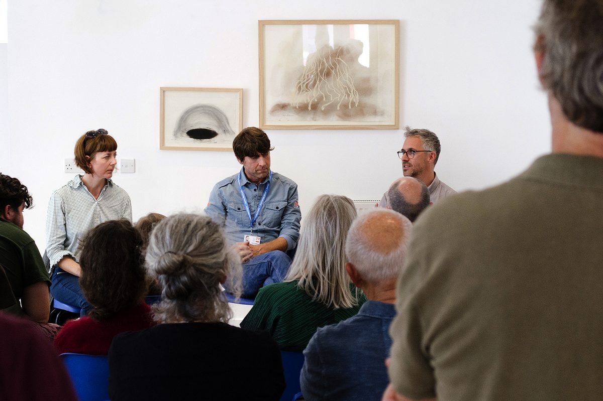Ash Walks, Marcus Coates and Fiona MacDonald : Feral Practice, 2018. Photo: Matthew de Pulford
